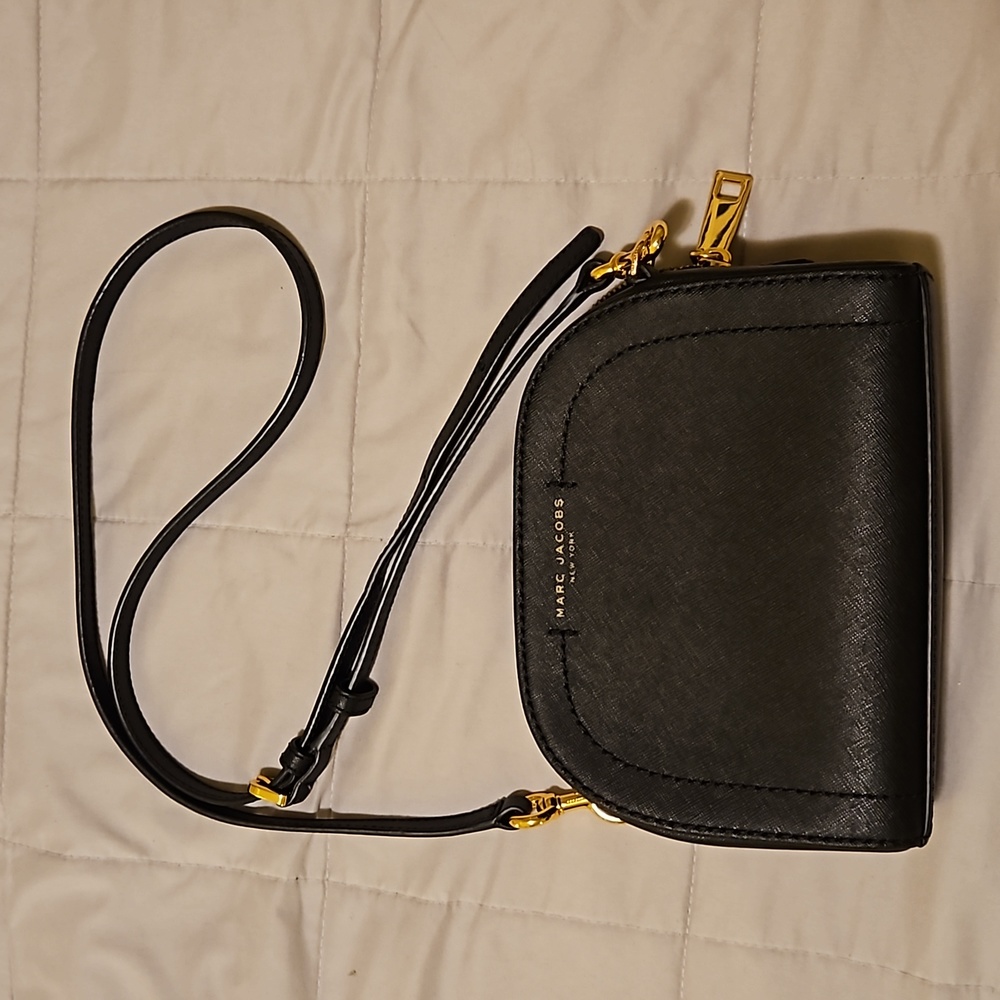 Marc Jacobs Playback Black Crossbody Bag
